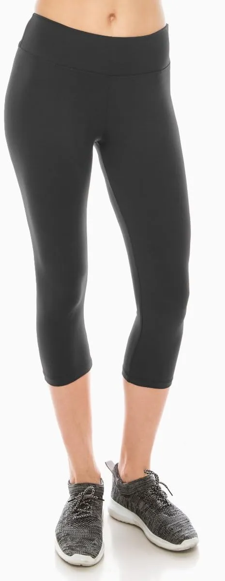ALWAYS Women's Super Soft Capri Leggings - High Waisted Casual Yoga Pants