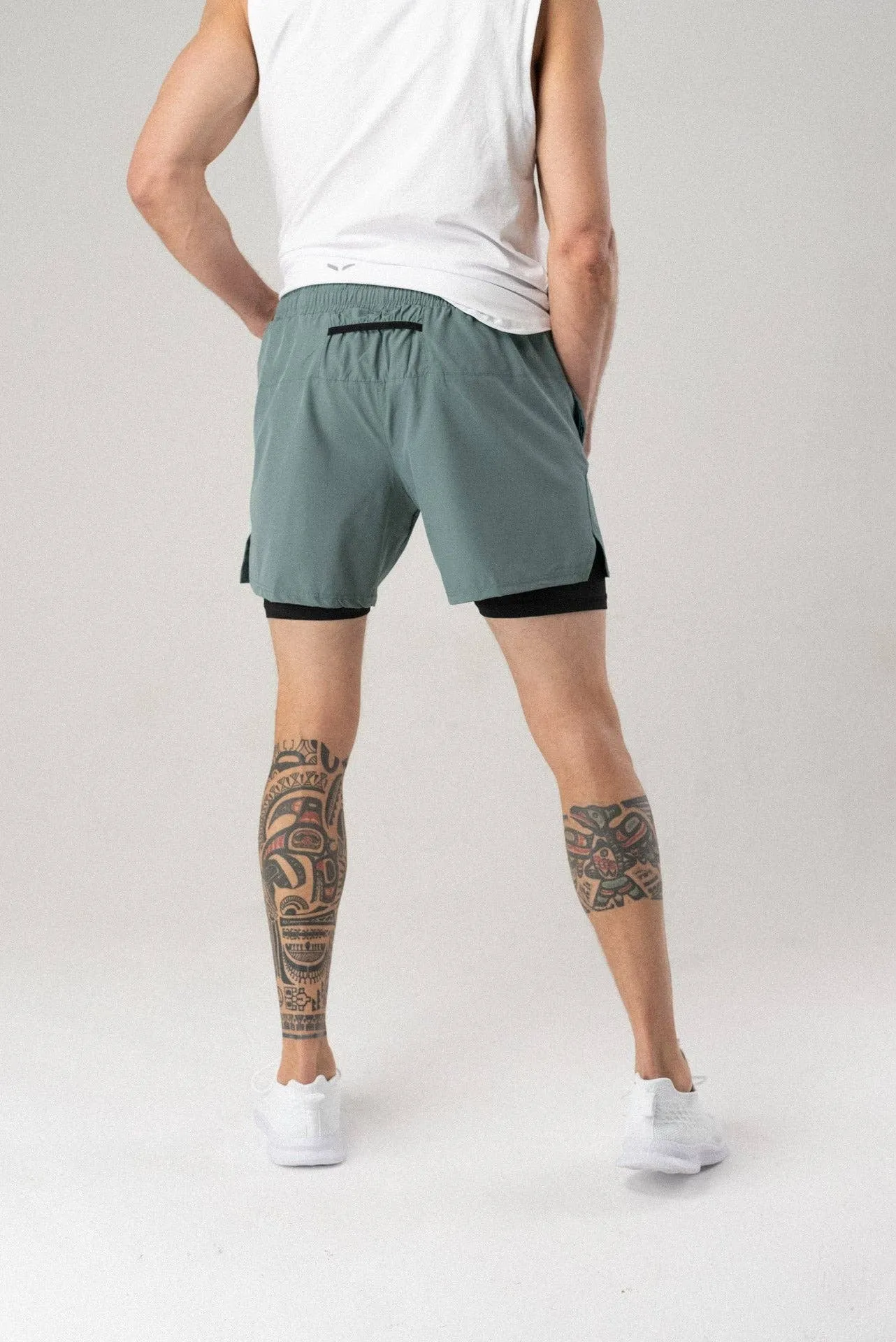 Alyth Active - Worthy shorts MEN - Cooled Teal