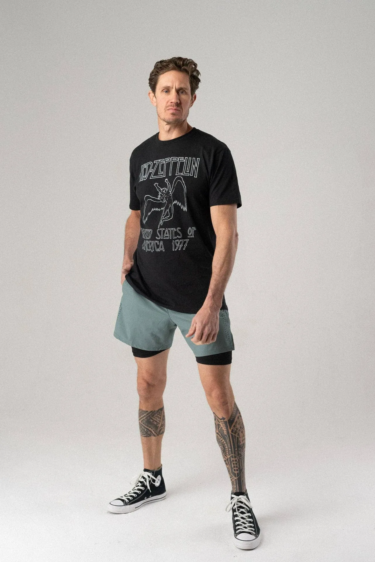 Alyth Active - Worthy shorts MEN - Cooled Teal