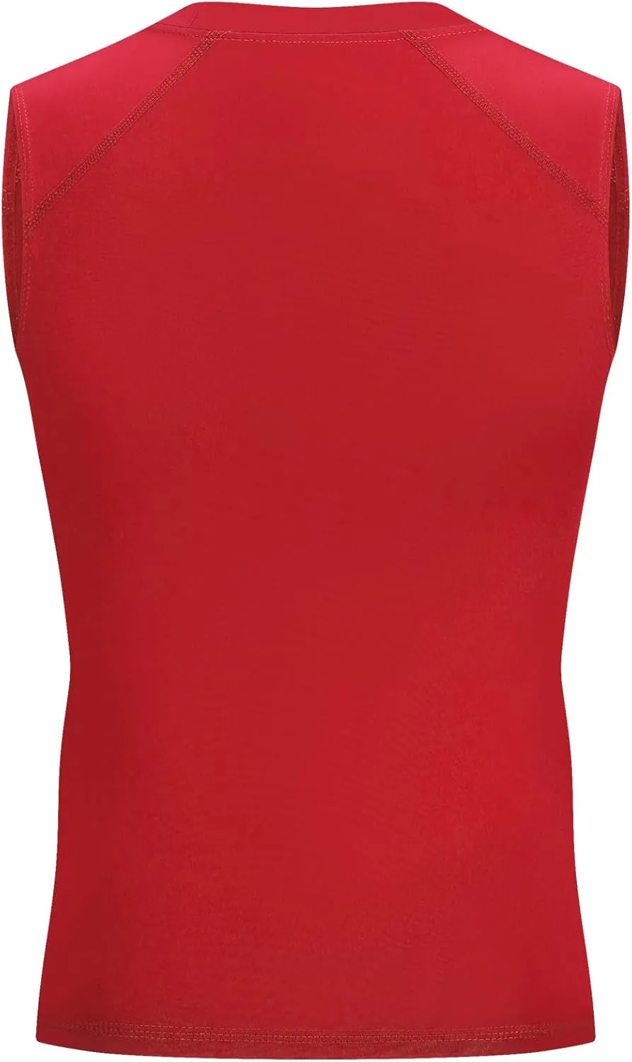 Boys Sleeveless Compression Shirt Qucik Dry Athletic Tank Tops Youth Kids Basketball Football Undershirt Workout