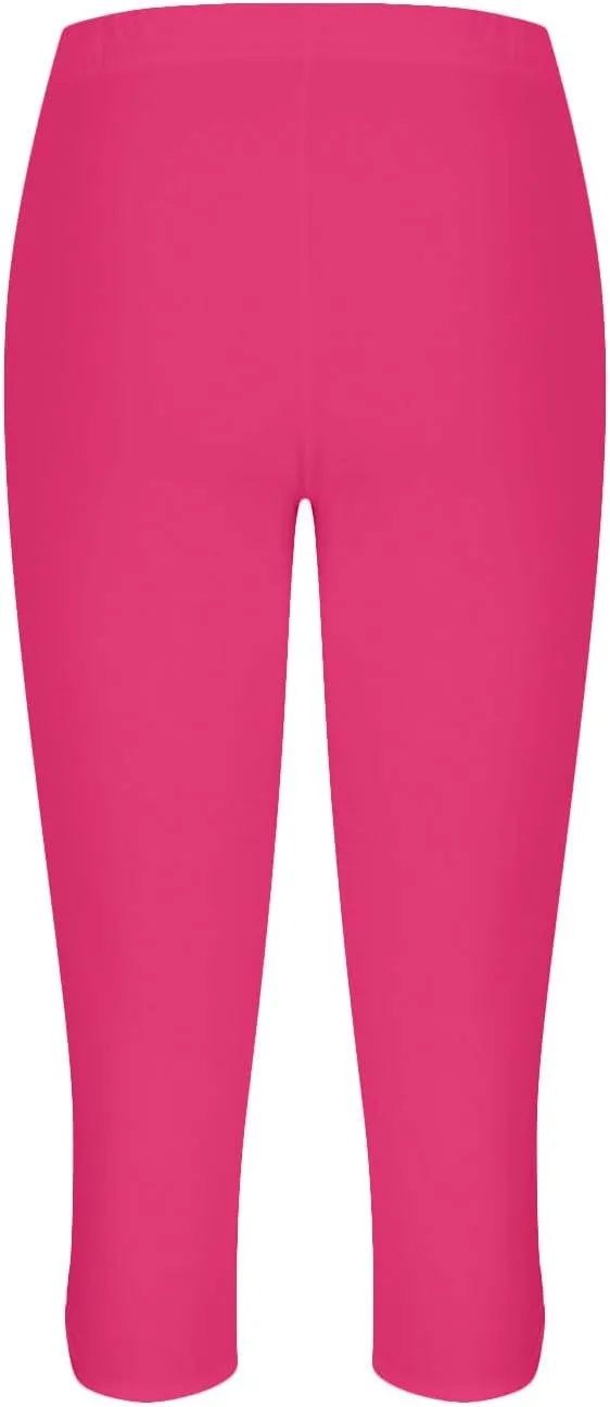 Capri Leggings for Women, Stretch Capri Pants Plus Size Capris 2025 Trendy Summer Capris High Waisted Soft Yoga Pants