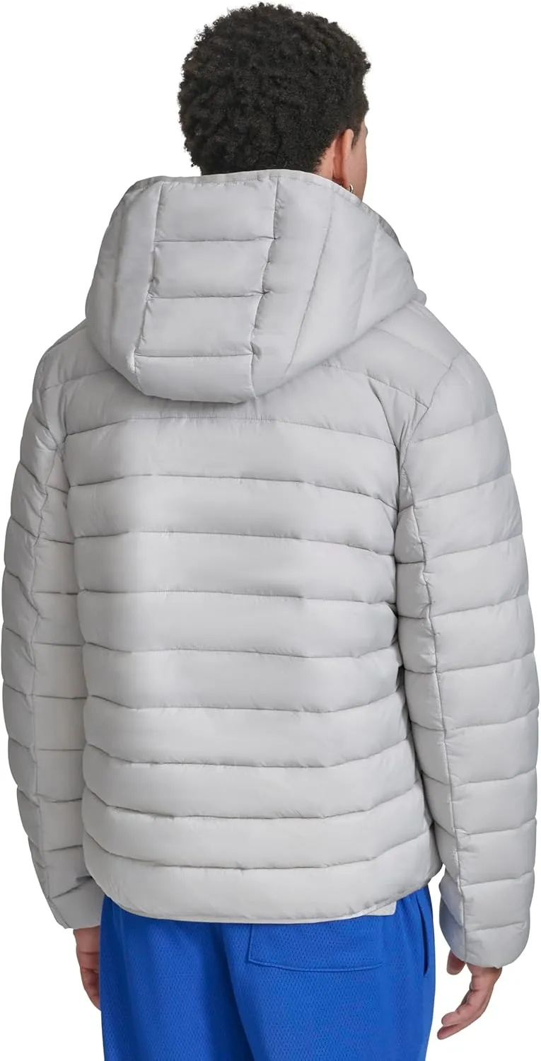 Champion Men's Performance Lightweight Puffer Jacket with Hood