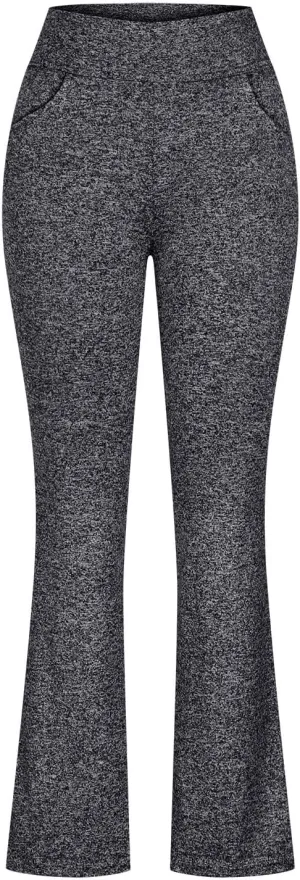 DDAPJ pyju Wide Leg Yoga Pants for Women Y2k High Waist Flare Pants Soft Comfy Athletic Workout Pants Trousers with Pockets