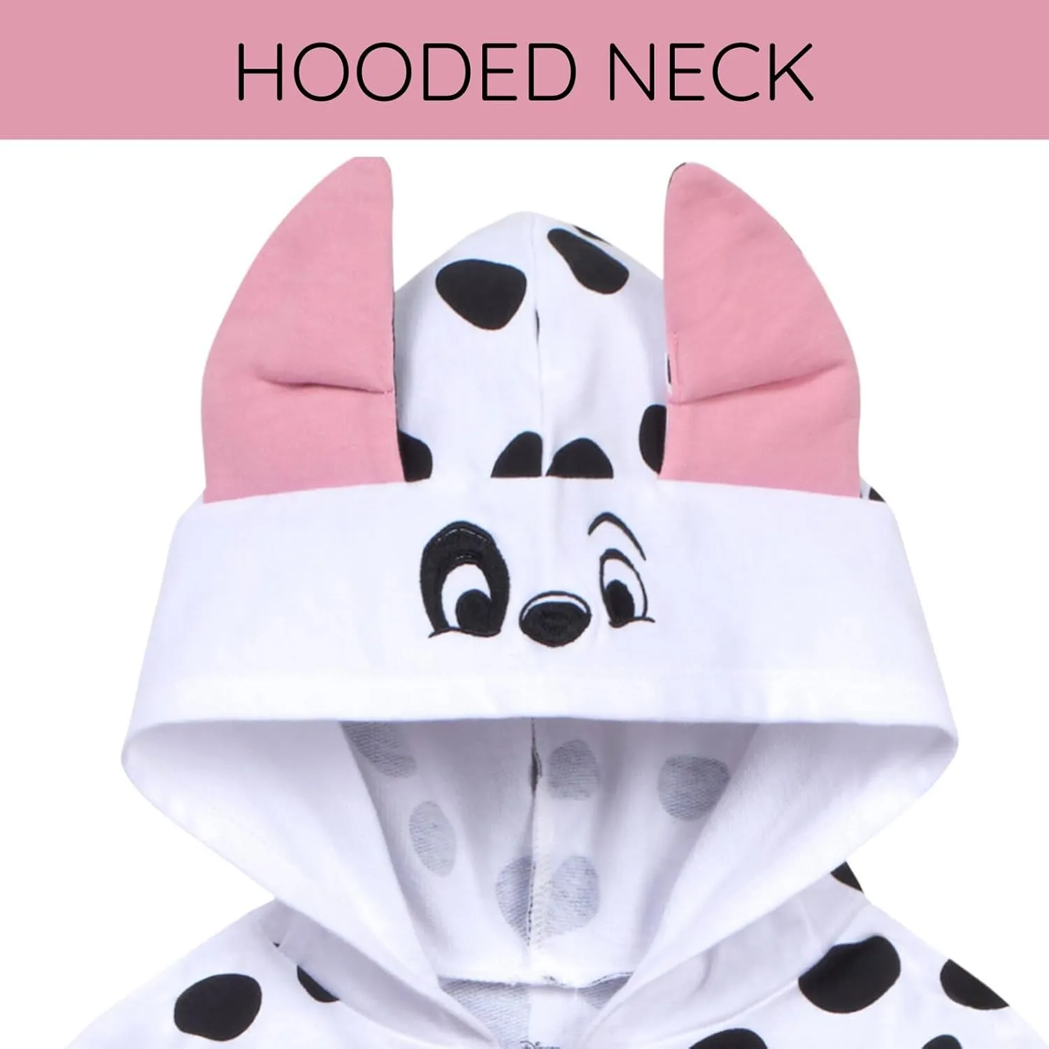 Disney Classics Girls Fleece Zip Up Cosplay Hoodie Toddler to Big Kid Sizes (2T - 14-16)