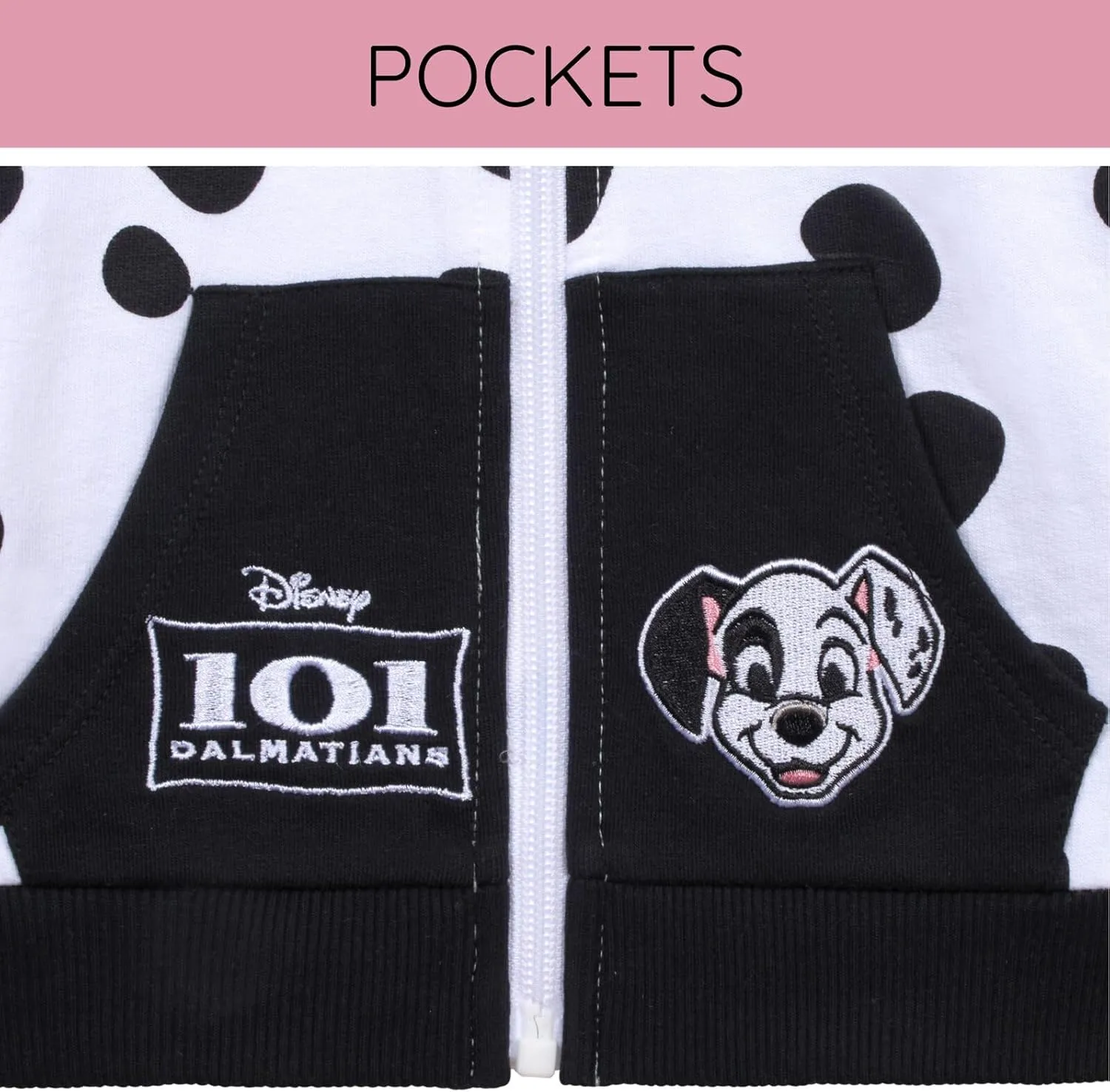 Disney Classics Girls Fleece Zip Up Cosplay Hoodie Toddler to Big Kid Sizes (2T - 14-16)