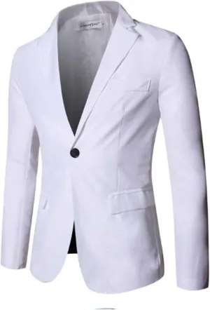 Formal Blazer for Boys One Button Suit Jacket Gentleman Blazer Jacket Casual Outerwear