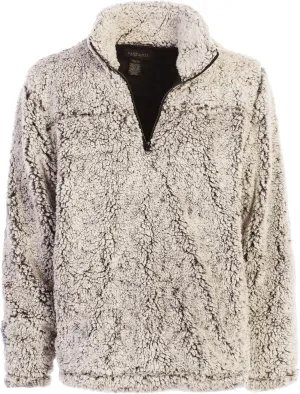 Gioberti Men and Women Super Soft Sherpa 1/4 Zip Pullover Sweater