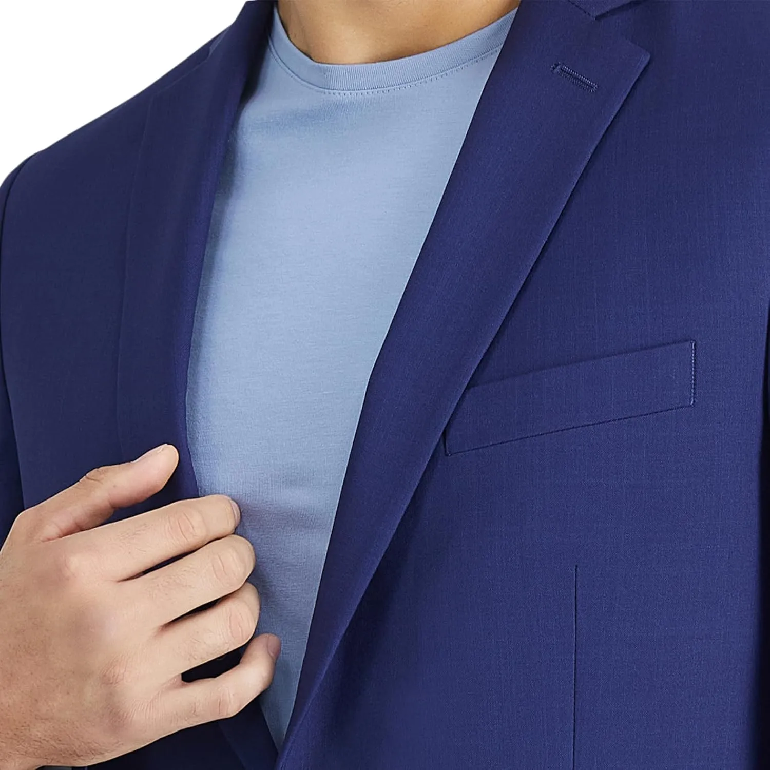 Haggar Men's Smart Wash with Repreve Slim Fit Suit Separates-Pants & Jackets