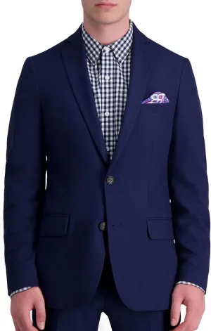 Haggar Men's Smart Wash with Repreve Slim Fit Suit Separates-Pants & Jackets