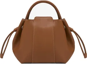 Handbags Stylish Women's Leather Bucket Bag Designer Shoulder Purse for Women