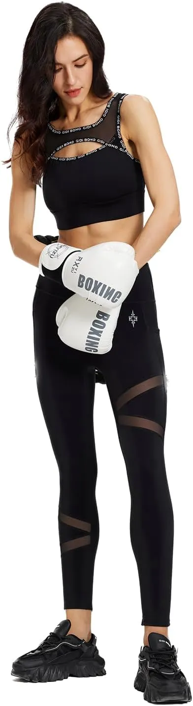 High Waist Yoga Leggings with Pockets for Women,Tummy Control Workout Running Soft Yoga Pants