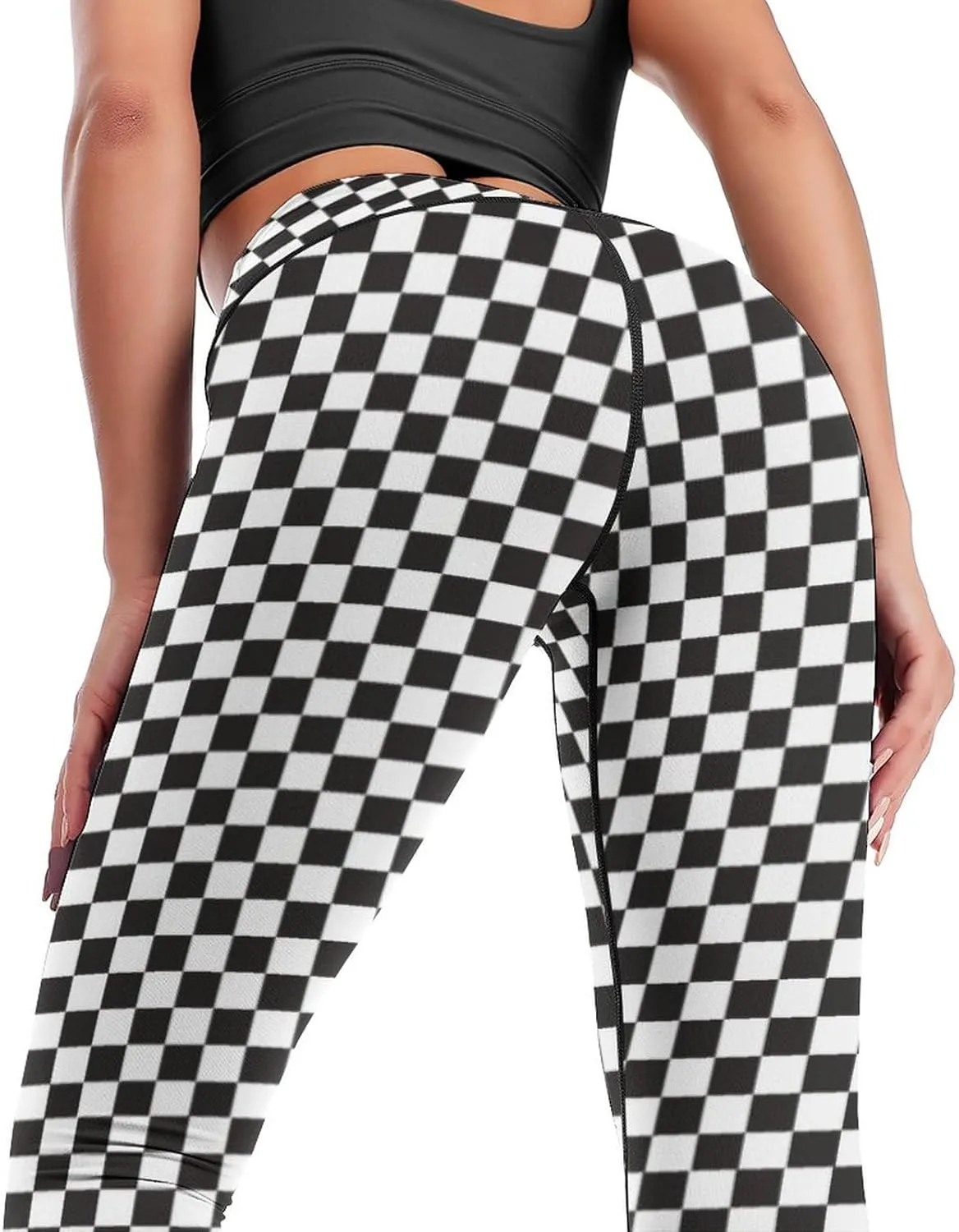 High Waisted Yoga Pants for Women 4-Way Stretch Soft Running Workout Leggings Athletic Yoga Pants