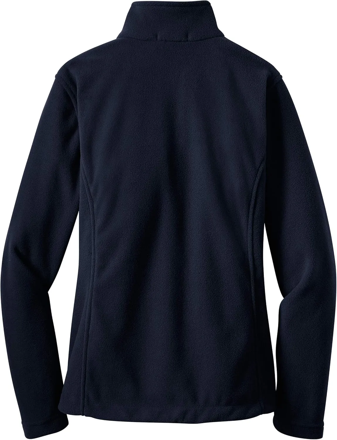 INK STITCH Ladies Custom Stitching Text Value Fleece Jackets - 12 Colors