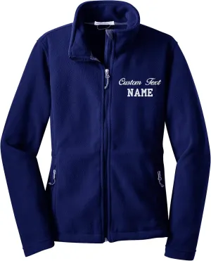 INK STITCH Women L217 Custom Stitching Embroidery Fleece Jackets - Multicolors