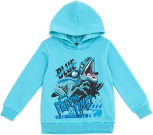 Jurassic World Dinosaur T-Rex Fleece Pullover Hoodie Toddler to Big Kid