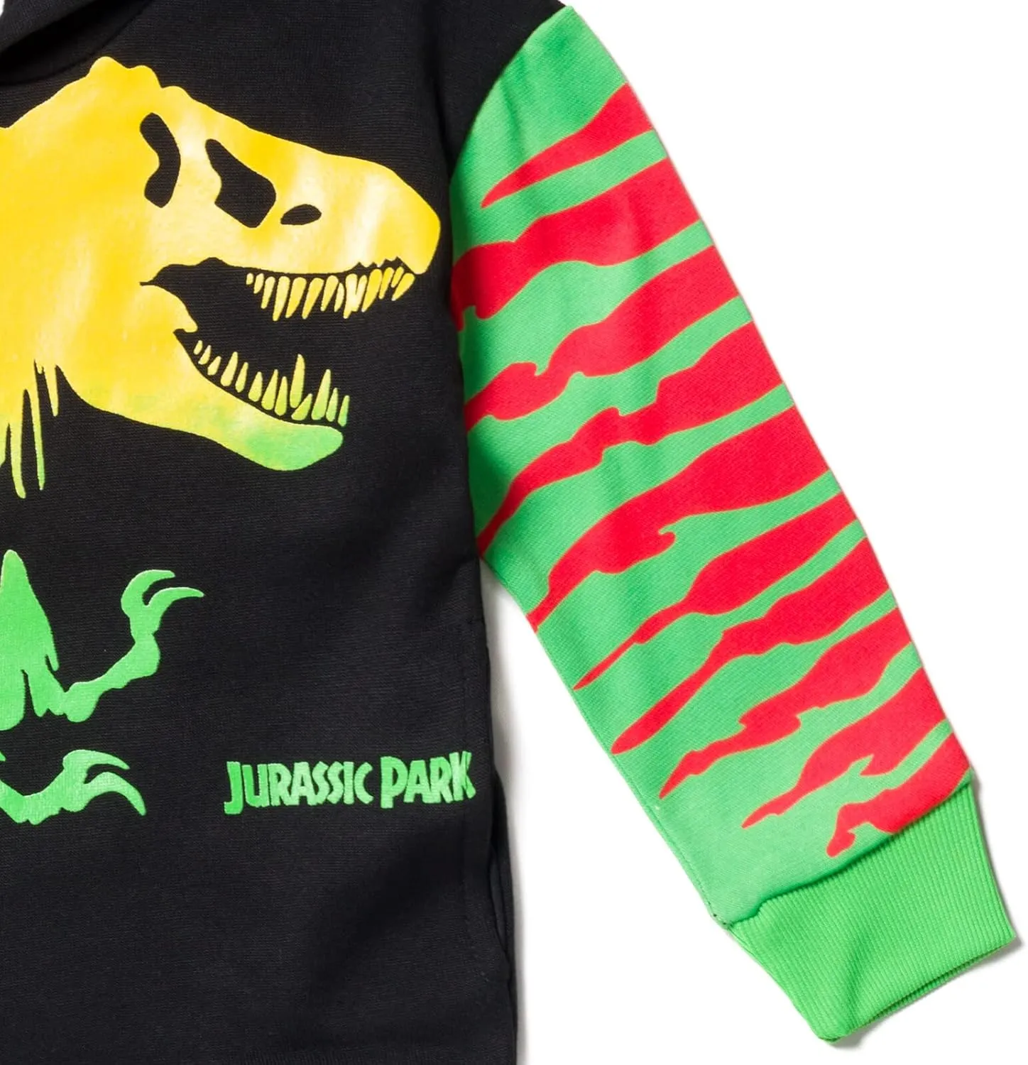 Jurassic World Dinosaur T-Rex Fleece Pullover Hoodie Toddler to Big Kid