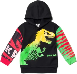 Jurassic World Dinosaur T-Rex Fleece Pullover Hoodie Toddler to Big Kid