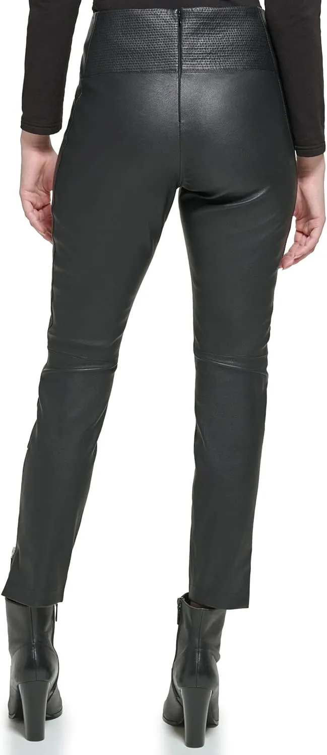Karl Lagerfeld Paris Women's Leather Skirt and Pants