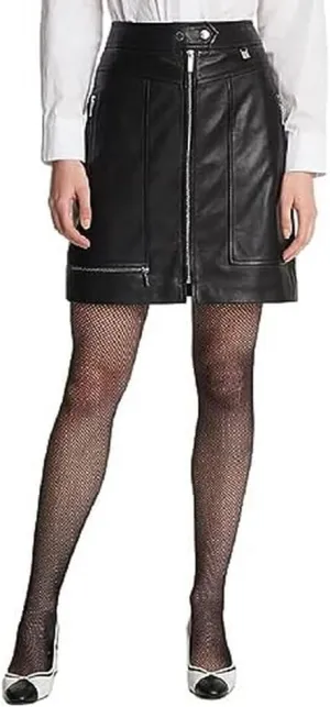 Karl Lagerfeld Paris Women's Leather Skirt and Pants