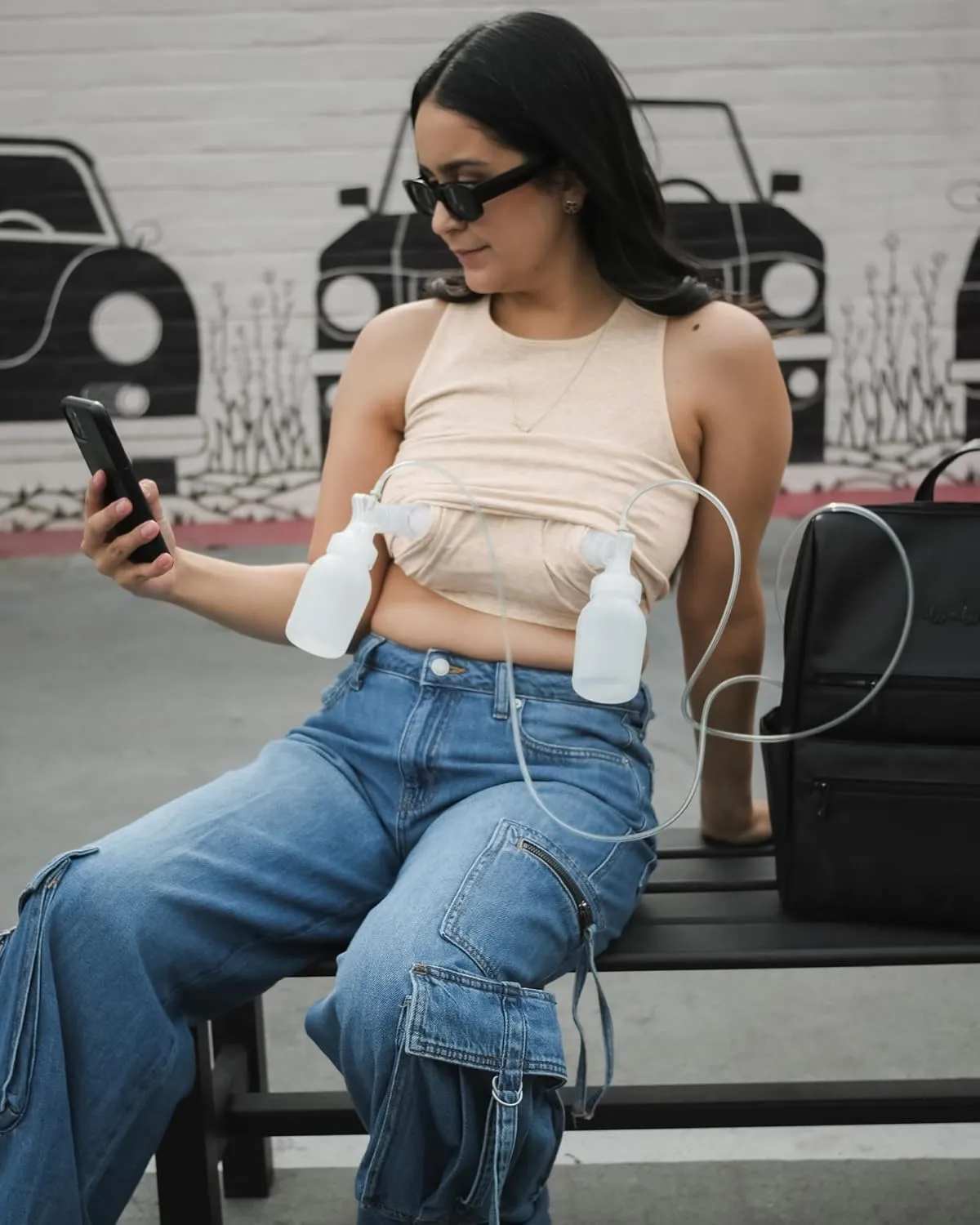 Kindred Bravely Sublime Hands-Free Pumping Longline Bra | Nursing Tank Tops