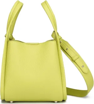 Leather Tote Bag Slouchy Handbag with Zipper Stylish for Women's