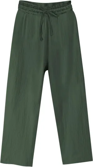 Linen Pants for Women Baggy 2025 Plus Size Straight Leg Pants Wide Leg Solid Palazzo Trousers Beach Travel Outfits