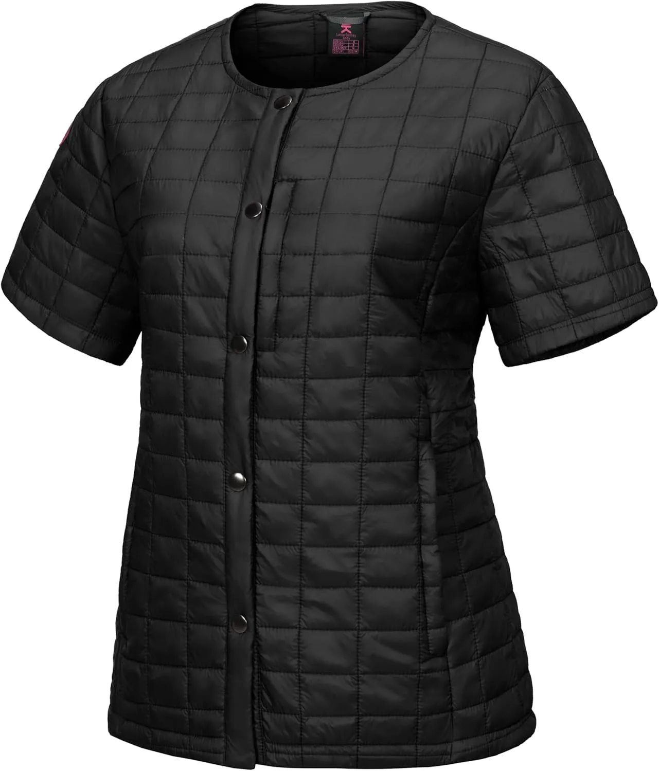 Little Donkey Andy Women's Puffer Vest Cap Sleeve Quilted Lightweight Down Jacket for Hiking Travel