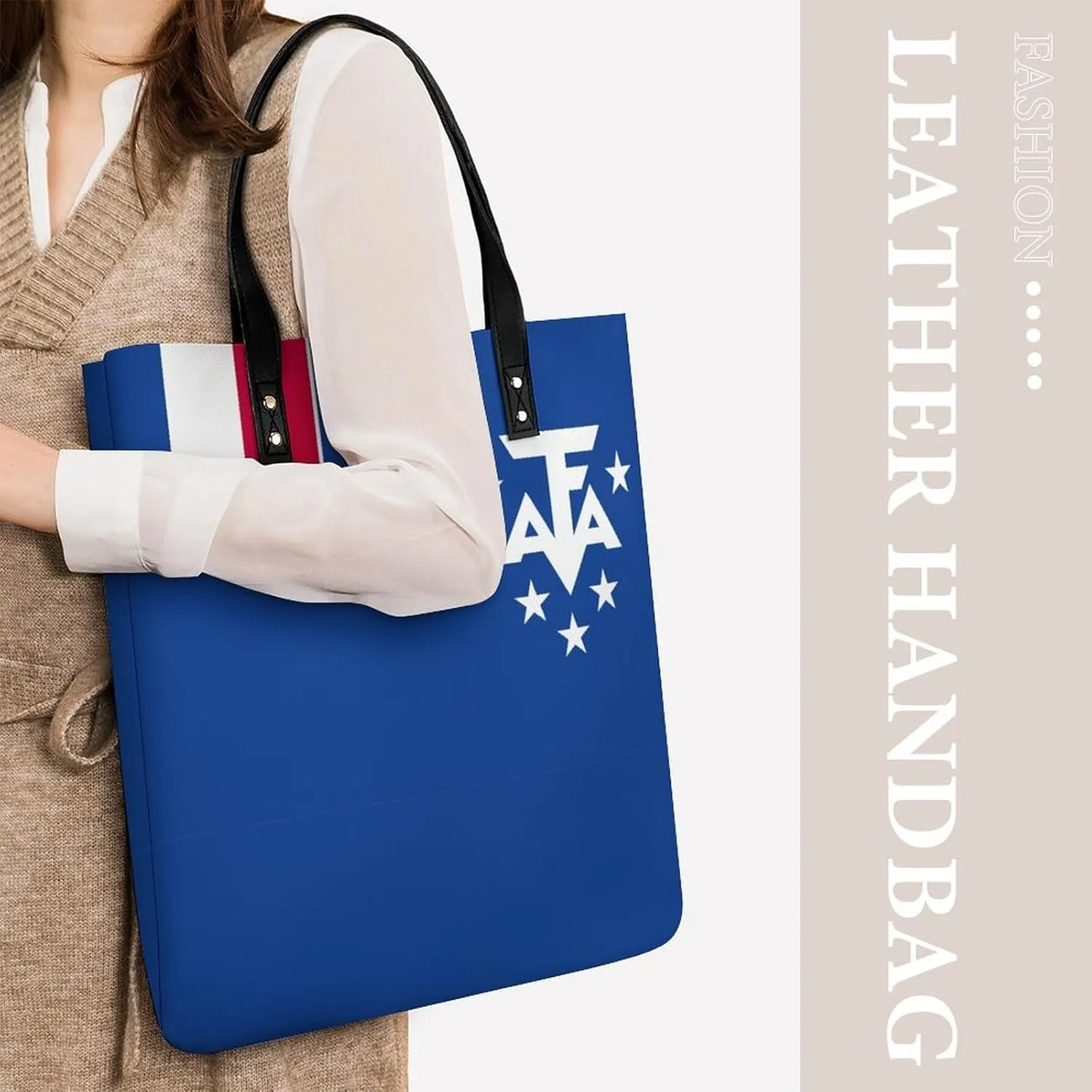 Marshall Lslands Flag Women's Leather Hobo Handbag Stylish Tote for Everyday Essentials