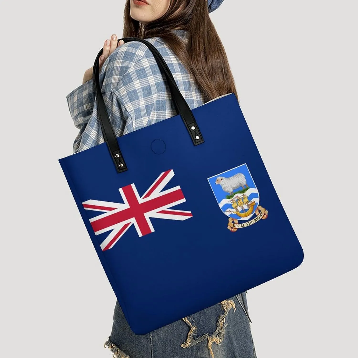 Marshall Lslands Flag Women's Leather Hobo Handbag Stylish Tote for Everyday Essentials