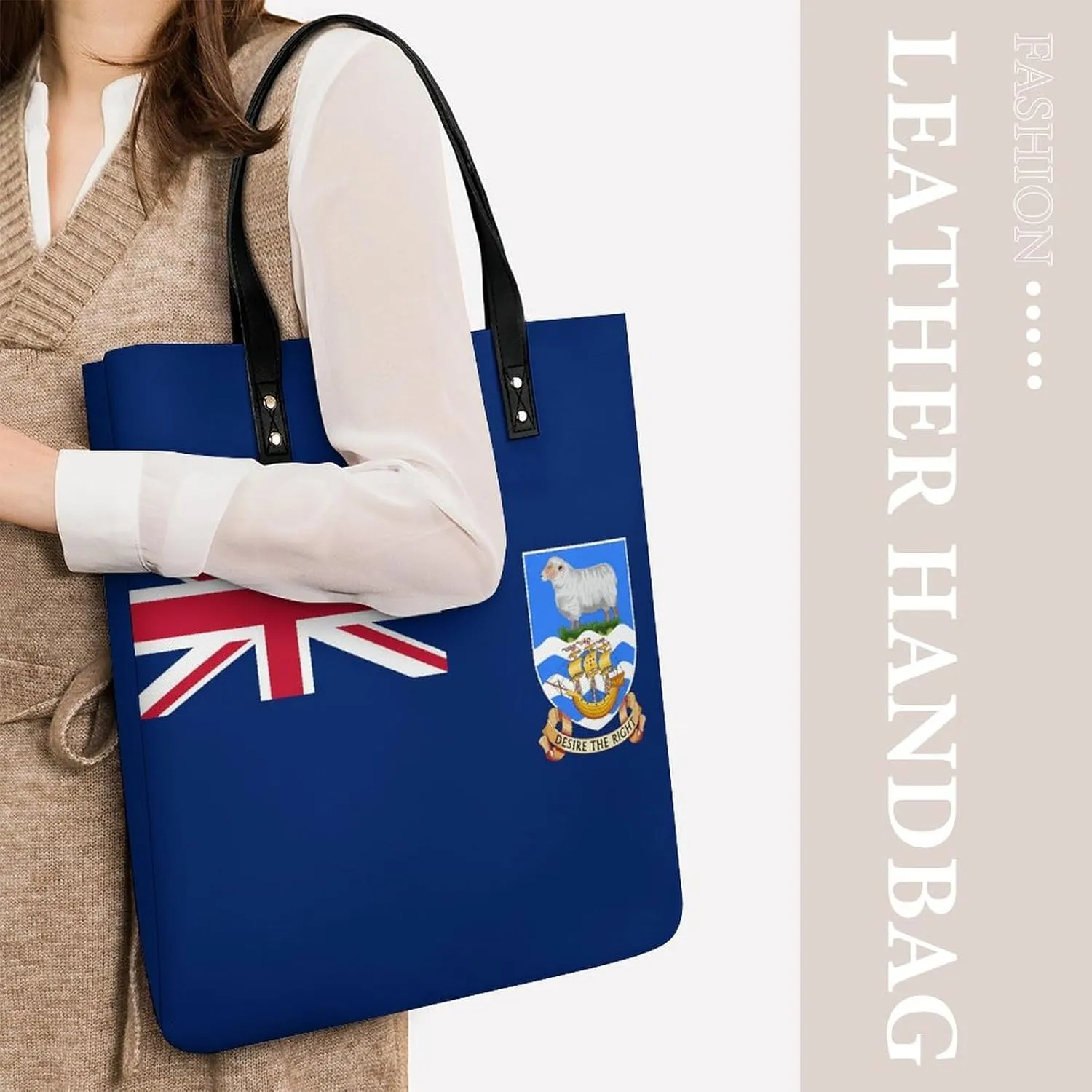 Marshall Lslands Flag Women's Leather Hobo Handbag Stylish Tote for Everyday Essentials