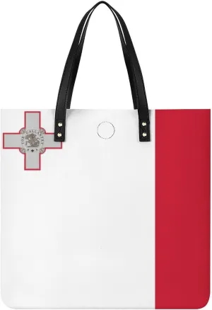 Marshall Lslands Flag Women's Leather Hobo Handbag Stylish Tote for Everyday Essentials