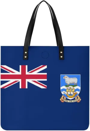 Marshall Lslands Flag Women's Leather Hobo Handbag Stylish Tote for Everyday Essentials