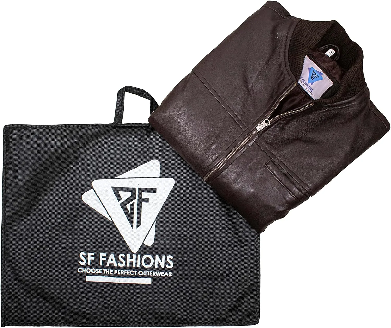 Mens Leather Bomber Jacket  Real Lambskin Leather Bomber Jackets for Men