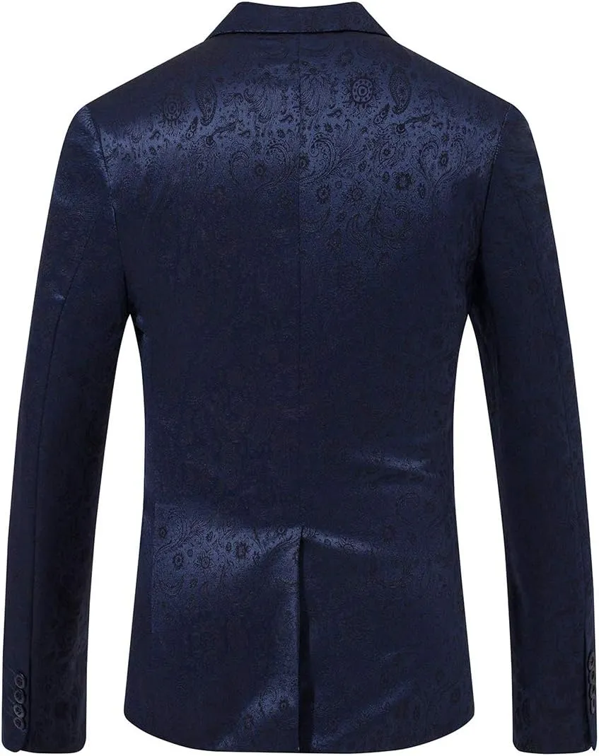 Men's Luxury Dress Slim Fit Tuxedo Suit Jacket and Stylish Blazer