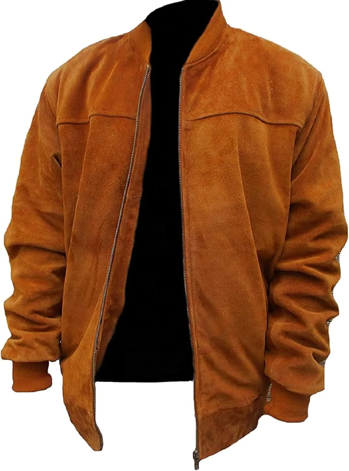 Men's Suede Leather Jacket | Men's Fashion Stylish Suede Leather Jacket
