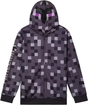 Minecraft Fleece Zip Up Hoodie Toddler to Big Kid Sizes (4-18-20)