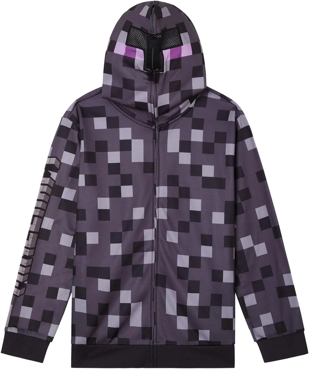 Minecraft Fleece Zip Up Hoodie Toddler to Big Kid Sizes (4-18-20)