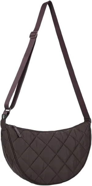 Puffy Shoulder Bag Slouchy Tote Bag Large Crossbody Bag Lightweight Puffer Hobo Handbag Purse 2025
