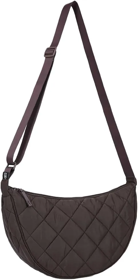 Puffy Shoulder Bag Slouchy Tote Bag Large Crossbody Bag Lightweight Puffer Hobo Handbag Purse 2025