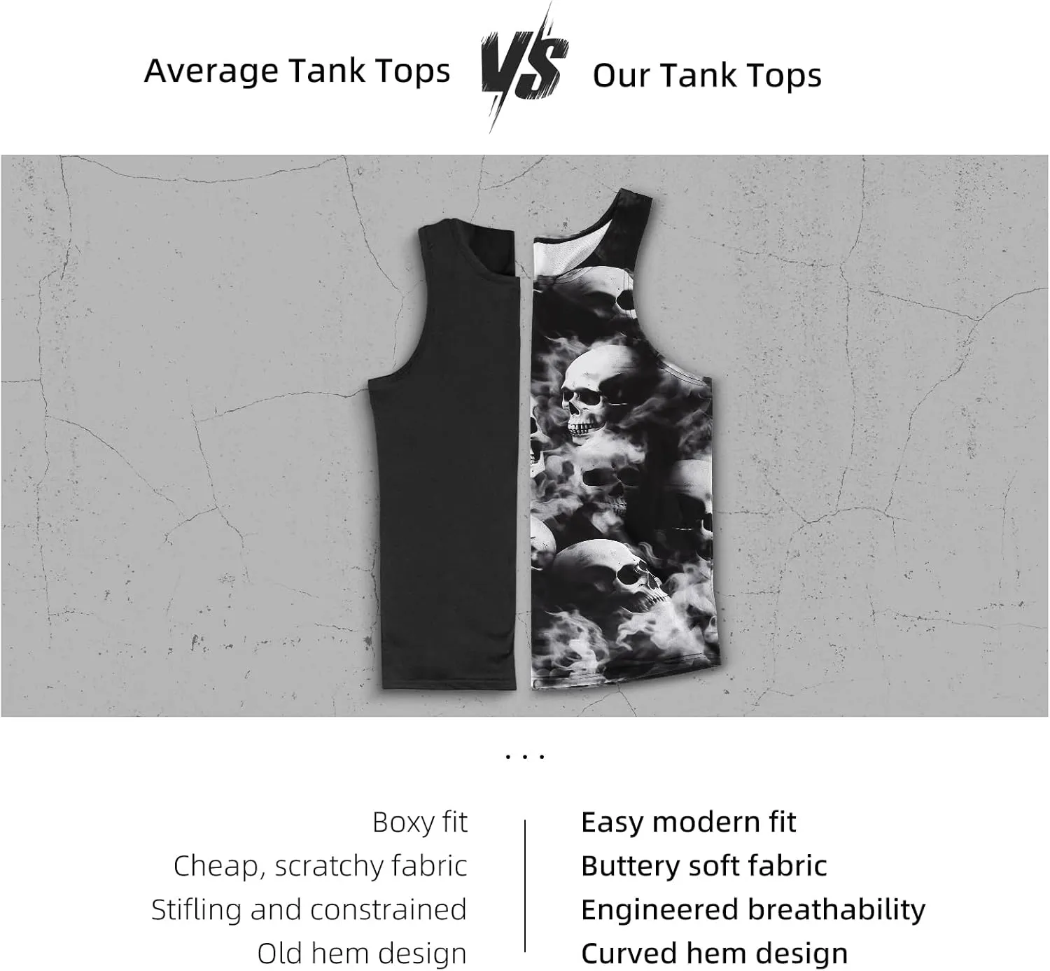 Rave Tank Tops Men Beach Tank Tops Graphic Summer Funny Sleeveless EDM Outfits Patriotic Shirts Up to 3XL
