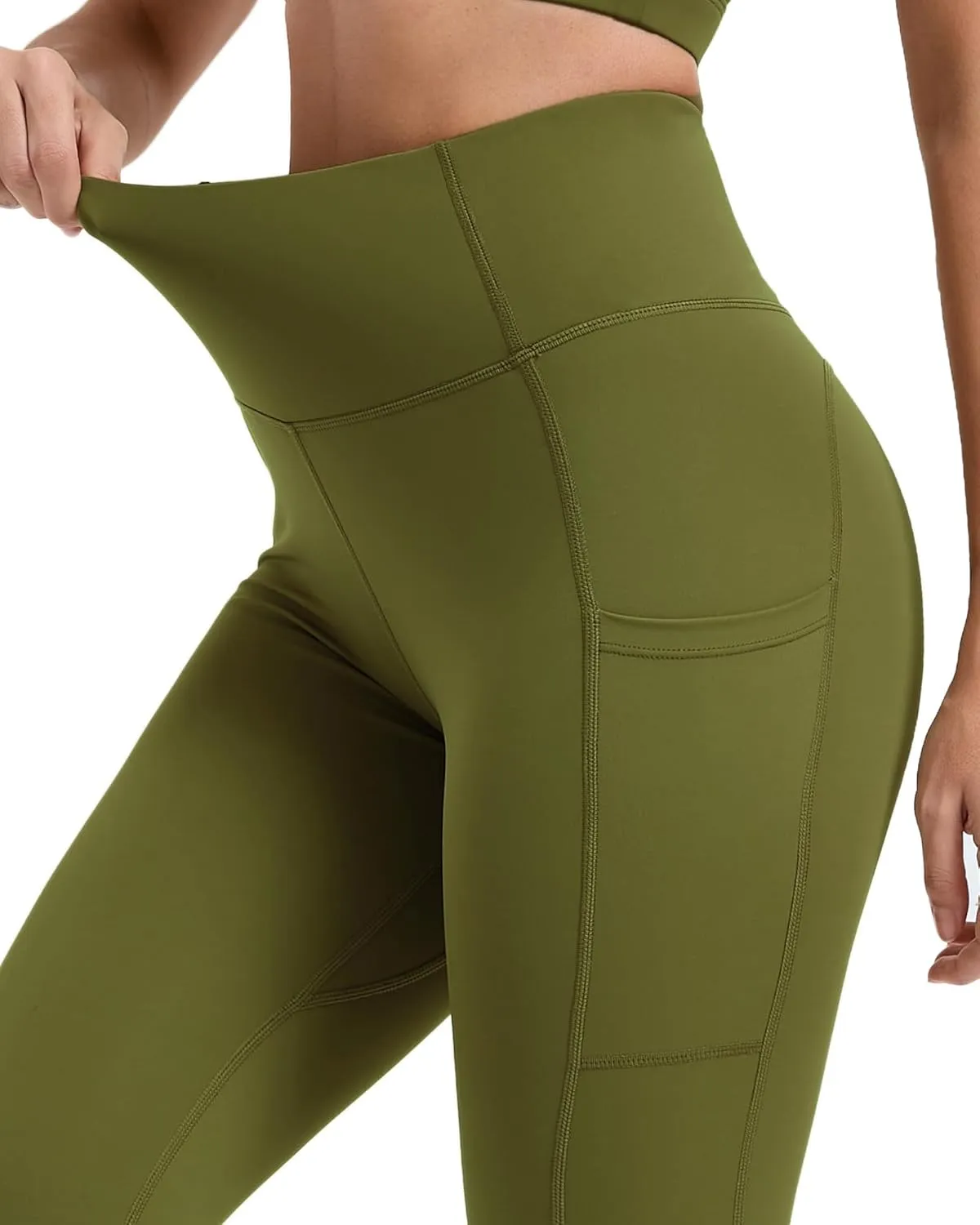 RUNNING GIRL Leggings for Women,High Waisted Soft Pants Buttery Workout Athletic Compression Yoga Pants