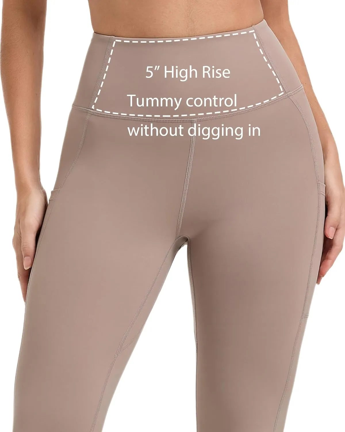 RUNNING GIRL Leggings for Women,High Waisted Soft Pants Buttery Workout Athletic Compression Yoga Pants