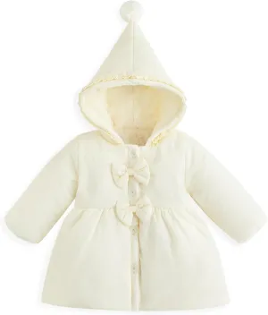 Simplee kids Toddler Winter Coat Baby Girl Jacket With Hood Warm Newborn Outerwear