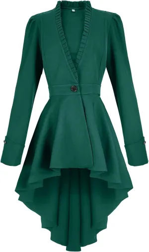 Steampunk jackets for women victorian tailcoat Pirate coat Halloween Victorian tops