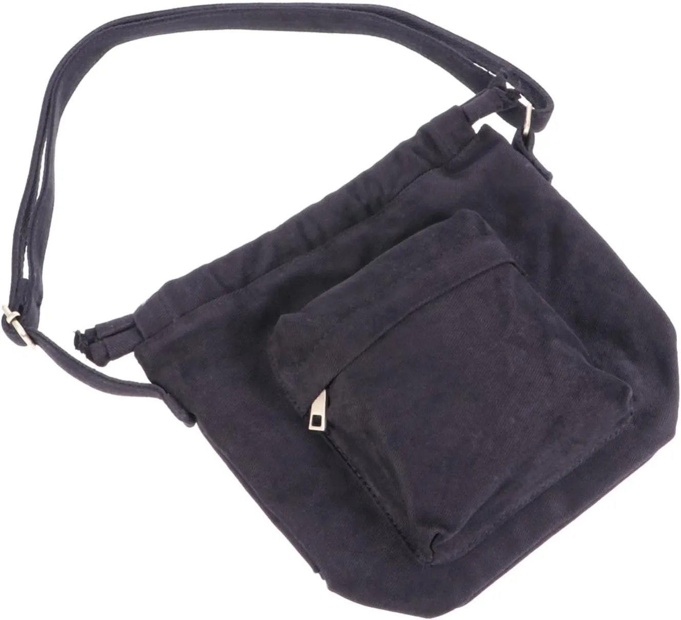 Stylish Women's Bucket Bag Canvas Shoulder Bag Fashionable Storage Chic Messenger Attractive