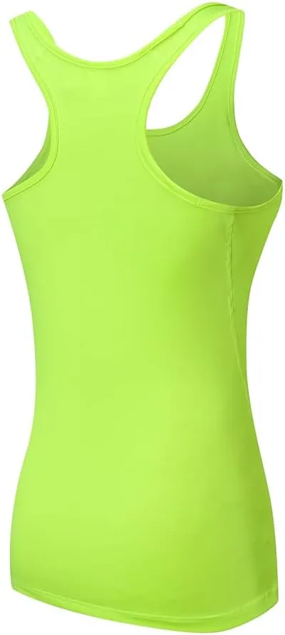 TAISIM Women's Racerback Athletic Workout Running Yoga Tank Tops
