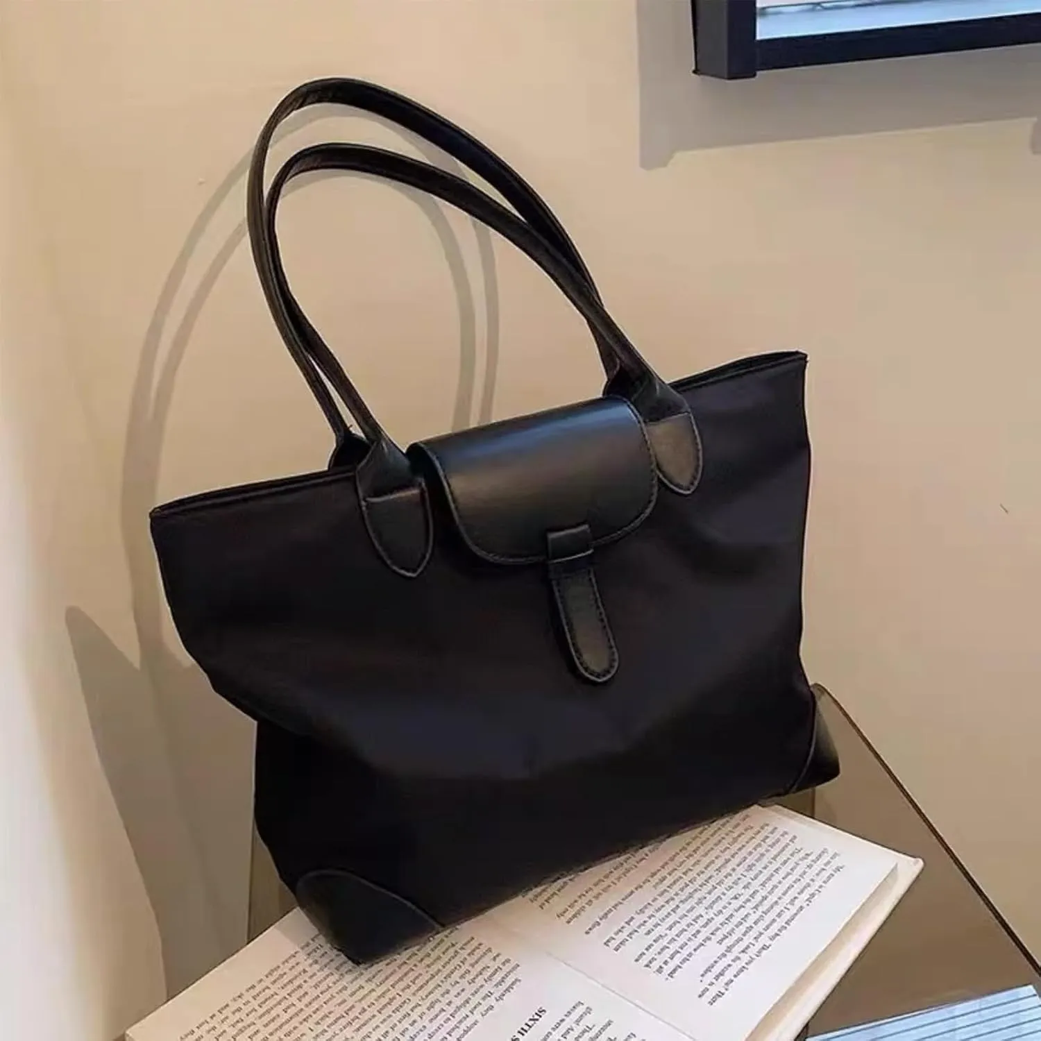 Tote Bag for Women, Nylon Ladies Shoulder Bag, Stylish Hobo Handbag