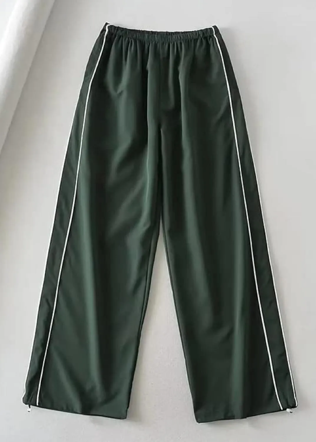 TSMNZMU Womens Baggy Track Pants Y2K Low Waist Parachute Pants Wide Leg Dance Sweatpants Soft Jogger Streetwear