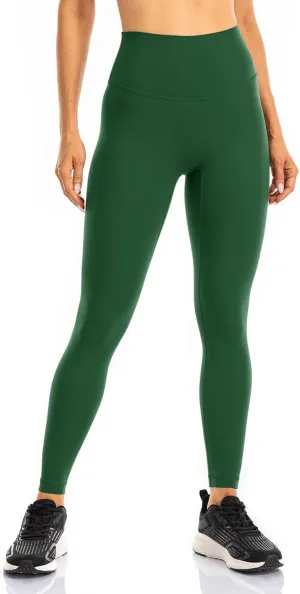 Ukaste Women's Studio Essential Yoga Leggings 25"/ 28" - Soft Stretch Workout Active Tights Pants