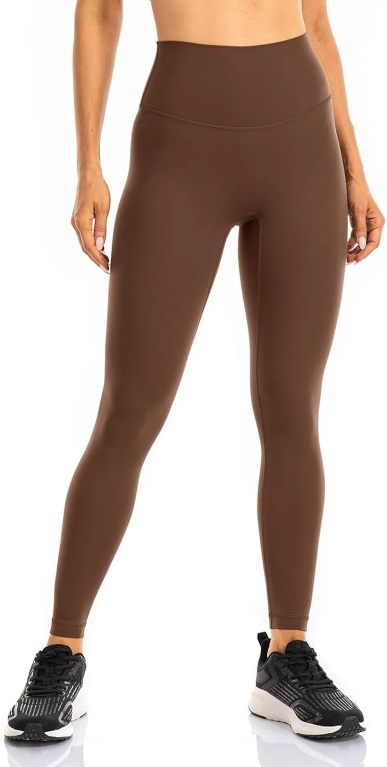 Ukaste Women's Studio Essential Yoga Leggings 25"/ 28" - Soft Stretch Workout Active Tights Pants